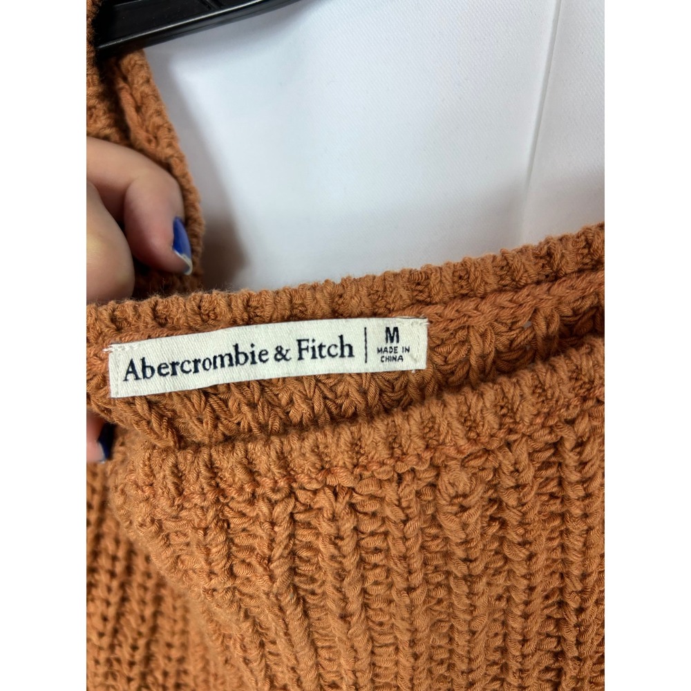 Abercrombie & Fitch Rust Brown Knit Tank Top - Picture 2 of 5